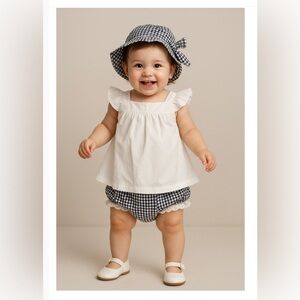 Baby girl matching set